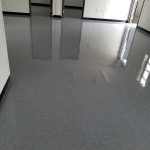 Composed Vinyl Tile Cleaning