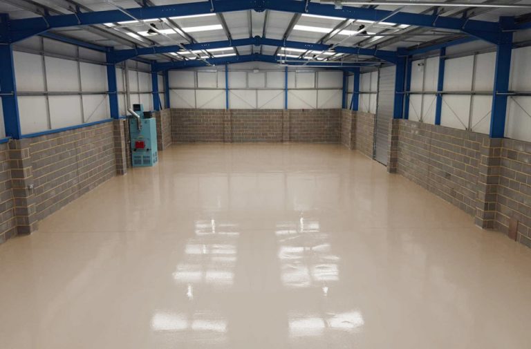 Epoxy floor cleaning