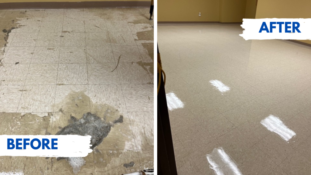 church before and after