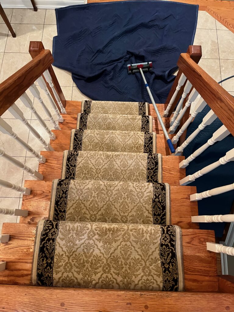 clean stairs